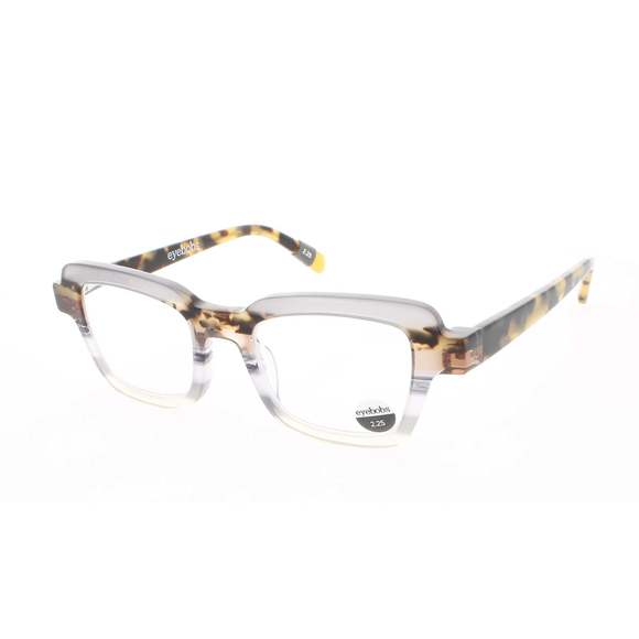 EYEBOBS 3404-74-2.25 Eyeglasses Eye Glasses 074 BLUE/GREY-STRIPED/TORTOISE Authe - Picture 1 of 1